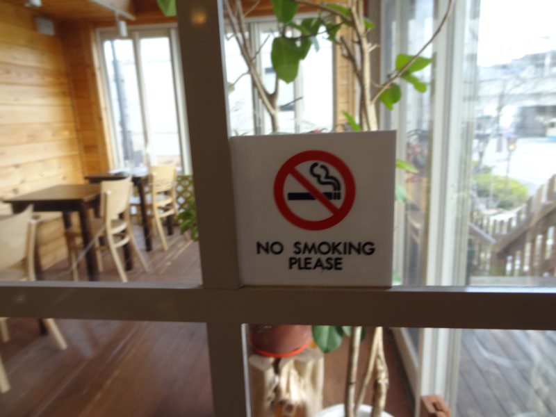 ナチュレのカフェエリアは禁煙